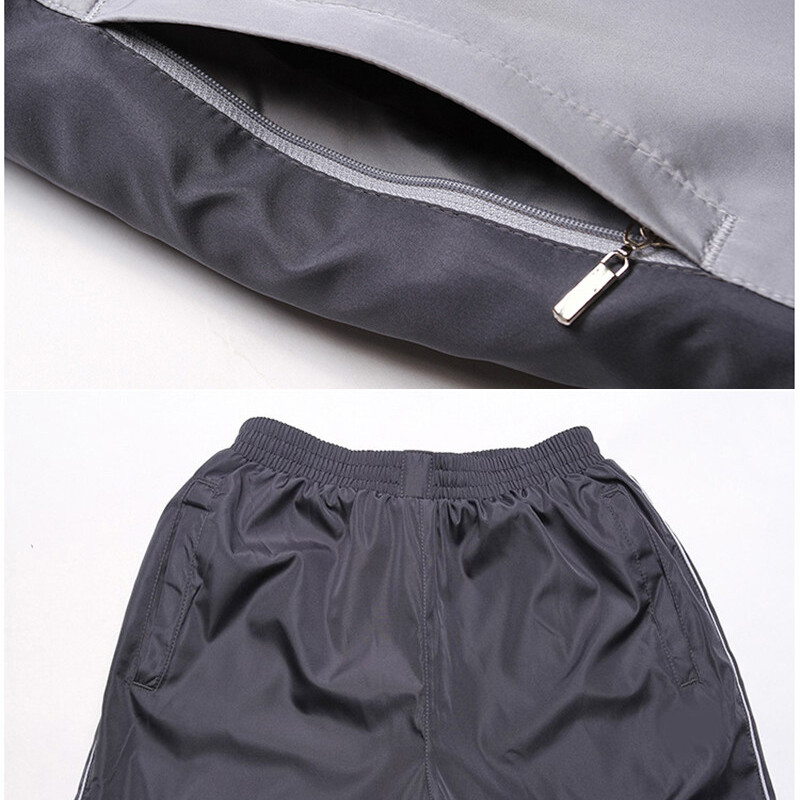 Uued talvekomplektid Plus Velvet meeste spordiülikonnad Spordirõivaste komplekt Fitnessi soe spordidress Tõmblukuga tasku vabaaja ülikond Meeste riided