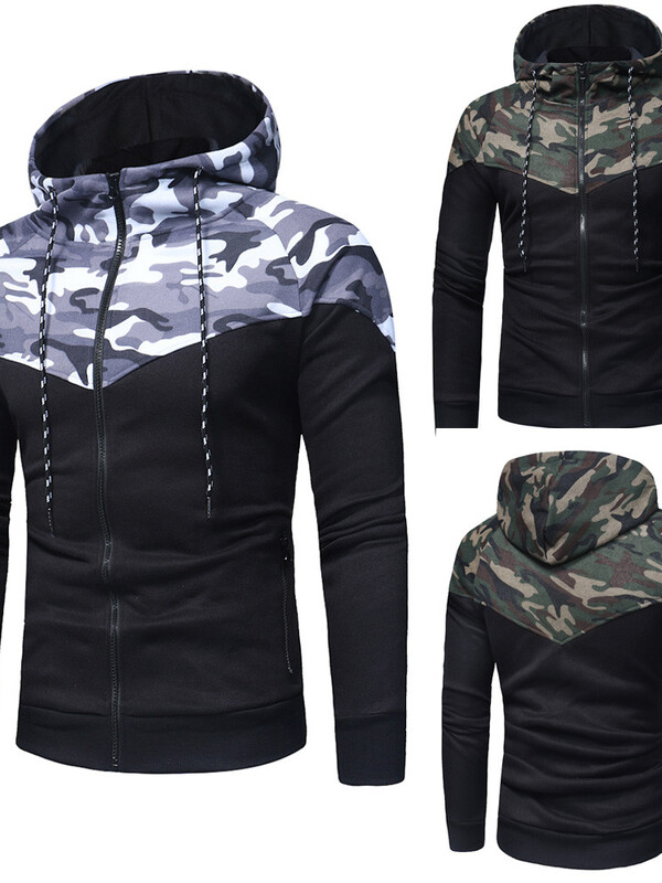 Sportska muška odjeća Muška majica jesen zima Kamuflažni kompleti gornjih hlača Sportsko odijelo Trenirka Odjeća visoke kvalitete