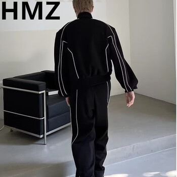 HMZ New Trend Ανδρικά Αθλητικά Σετ Casuals Φούτερ μονόχρωμη Φούτερ Μόδα ανδρική φόρμα αναψυχής Hip Hop Oversized casual κοστούμια