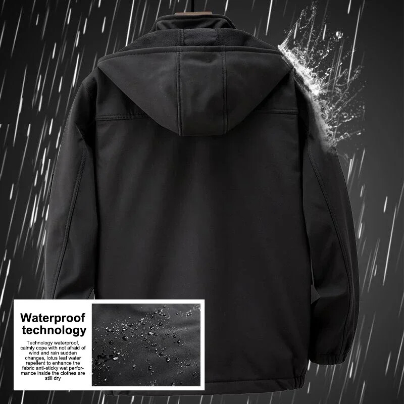 Ανδρικό Σετ Χειμερινό Φθινόπωρο Εργασία Ανδρικά Αθλητικά Σετ 2 τεμαχίων Αθλητικό σακάκι + Παντελόνι Φούτερ Ανδρικά ρούχα Επώνυμη φόρμα