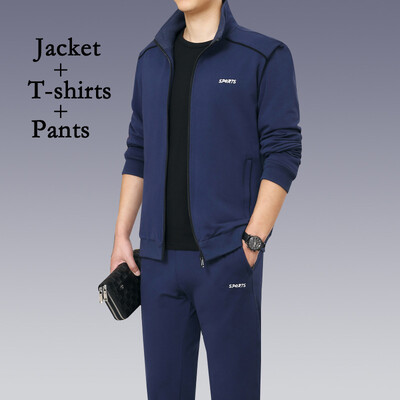 2024 Thicken muški komplet za trčanje veće veličine Topli Thicken 2PC Sportsko odijelo s patentnim zatvaračem Gym Hombre Trenirka Prozračne muške trkače