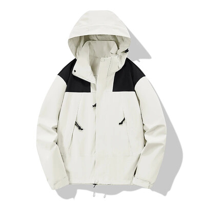 Proljeće jesen Ležerna jakna Muška/ženska vanjska vodootporna vjetrootporna vjetrovka s kapuljačom Trenč kaputi Muška odjeća za kampiranje i planinarenje
