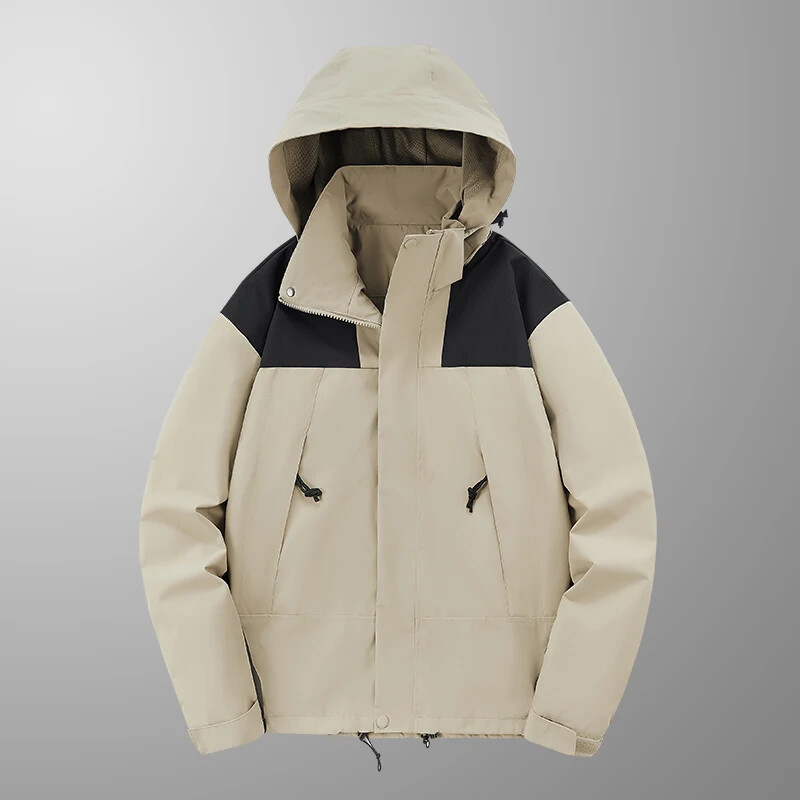 Proljeće jesen Ležerna jakna Muška/ženska vanjska vodootporna vjetrootporna vjetrovka s kapuljačom Trenč kaputi Muška odjeća za kampiranje i planinarenje