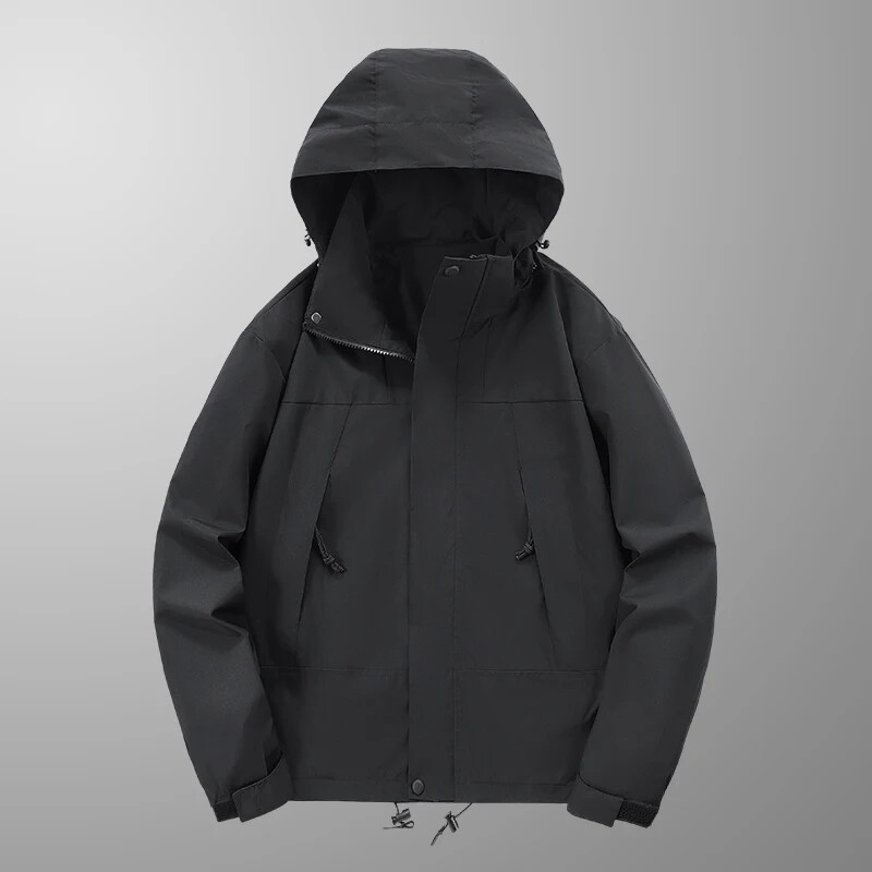 Proljeće jesen Ležerna jakna Muška/ženska vanjska vodootporna vjetrootporna vjetrovka s kapuljačom Trenč kaputi Muška odjeća za kampiranje i planinarenje