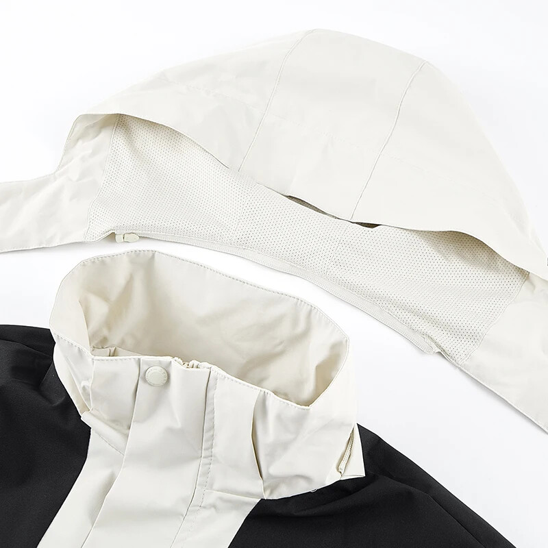 Proljeće jesen Ležerna jakna Muška/ženska vanjska vodootporna vjetrootporna vjetrovka s kapuljačom Trenč kaputi Muška odjeća za kampiranje i planinarenje