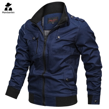 Пролетно есенно яке Мъжко памучно ветровка Cargo Coat Unload Men\'s Tactics Jackets Man Cargo Casual Jacket Мъжки дрехи 2022