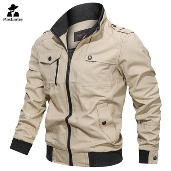 Пролетно есенно яке Мъжко памучно ветровка Cargo Coat Unload Men\'s Tactics Jackets Man Cargo Casual Jacket Мъжки дрехи 2022