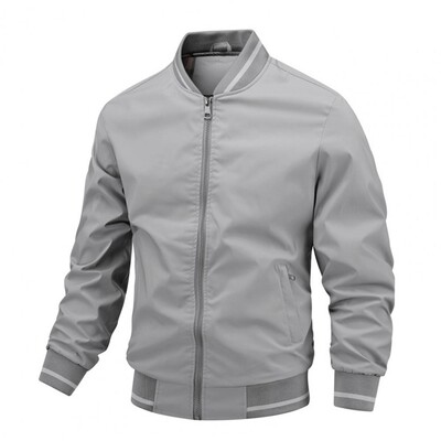 Ανοιξιάτικο καλοκαιρινό Bomber ανδρικό μπουφάν Μαύρο Casual Slim Fit Ανδρικά μπουφάν μπέιζμπολ Νέα φθινοπωρινή μόδα Ανδρικά μπουφάν υψηλής ποιότητας