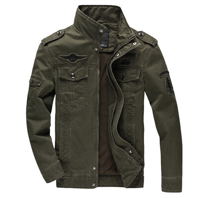 MA1 Pilot Jacket Mens Plus Size Working Clothes Slim Breathable Outdoor Tactics Hunting 2024 Spring Autumn Cargo Mens Jacket Coat