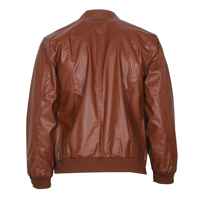 Jachetă de piele neagră pentru motociclete Jachete de piele pentru bărbați Haine Jaqueta De Couro Masculina Mantoane de piele pentru bărbați