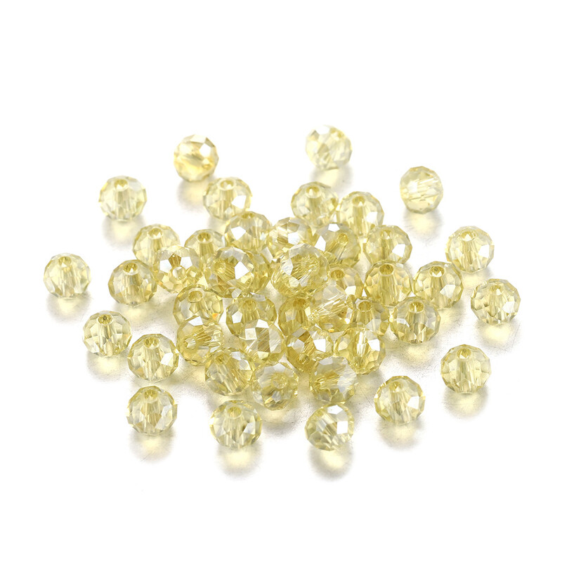  dodaci za nakit kristalne labave perle prozirne AB šarene pljosnate perle perle kotačići 3-8 mm perle za mobitel perle za vezicu