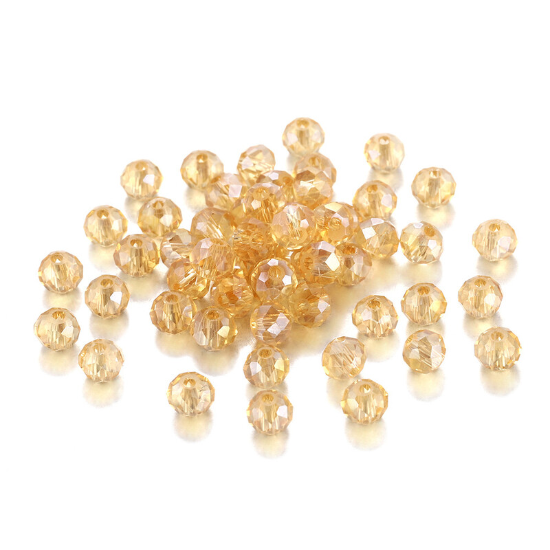  dodaci za nakit kristalne labave perle prozirne AB šarene pljosnate perle perle kotačići 3-8 mm perle za mobitel perle za vezicu