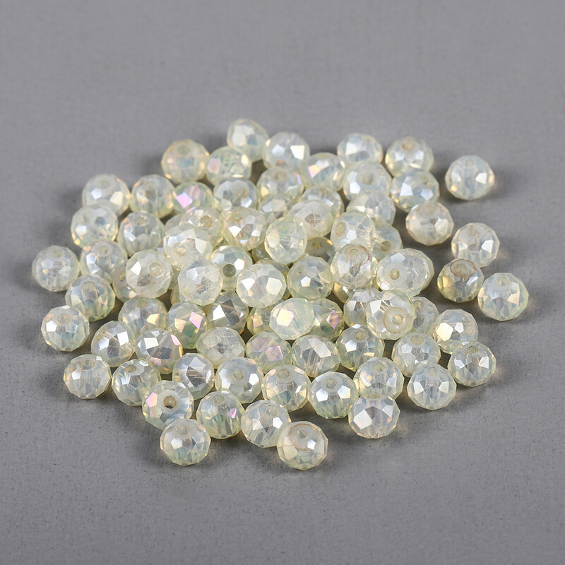  dodaci za nakit kristalne labave perle prozirne AB šarene pljosnate perle perle kotačići 3-8 mm perle za mobitel perle za vezicu