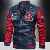 Μοτοσικλέτα Wear Men Racing Motorcoss Jacket Χειμερινό προστατευτικό ρούχων μοτοσυκλετών Αδιάβροχο δερμάτινο μπουφάν Moto PU