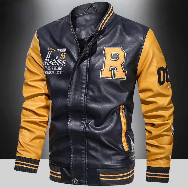 Μοτοσικλέτα Wear Men Racing Motorcoss Jacket Χειμερινό προστατευτικό ρούχων μοτοσυκλετών Αδιάβροχο δερμάτινο μπουφάν Moto PU