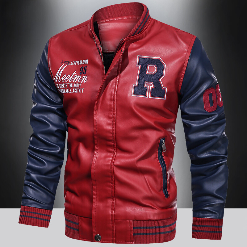 Μοτοσικλέτα Wear Men Racing Motorcoss Jacket Χειμερινό προστατευτικό ρούχων μοτοσυκλετών Αδιάβροχο δερμάτινο μπουφάν Moto PU