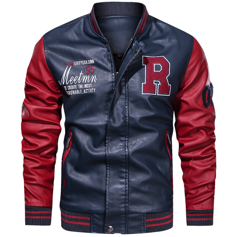 Μοτοσικλέτα Wear Men Racing Motorcoss Jacket Χειμερινό προστατευτικό ρούχων μοτοσυκλετών Αδιάβροχο δερμάτινο μπουφάν Moto PU