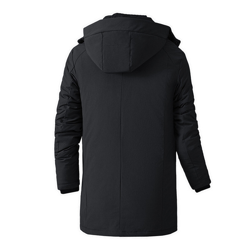 UHYTGF kvalitetne pamučne zimske jakne Muški topli kaputi s kapuljačom otporni na hladnoću Muški mladi debeli ležerni kaput Parker Muški 3XL 200
