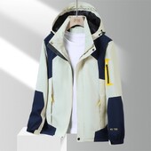 Muška vodootporna planinarska jakna velike veličine Vjetrovka otporna na vjetar Kampiranje Lov Trčanje Trekking Ribolov Kaput Muškarci Outdoor