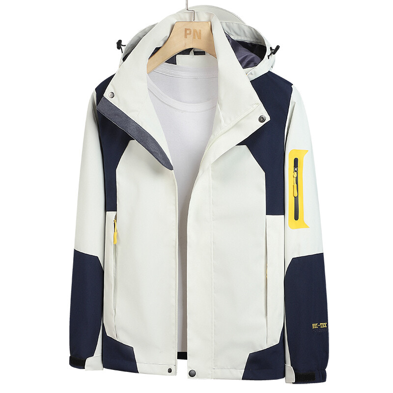 Muška vodootporna planinarska jakna velike veličine Vjetrovka otporna na vjetar Kampiranje Lov Trčanje Trekking Ribolov Kaput Muškarci Outdoor