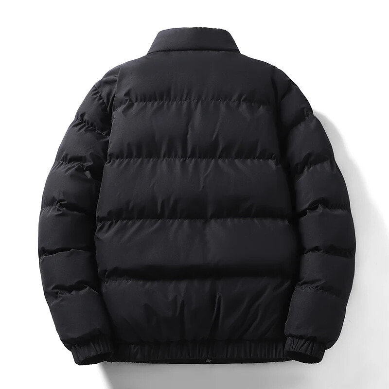 Zimska jakna muške parke debljine topli vodootporni kaput muška samostojeća ovratnica jednobojna parka otporna na vjetar muške jakne velika veličina 5XL