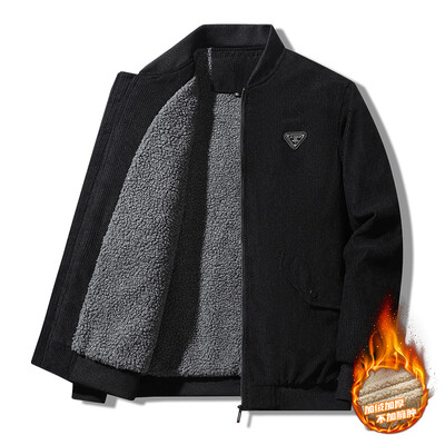 Nove zimske muške jakne od samta Parke Topli kaputi od flisa Muška vanjska odjeća Ležerni zimski kaputi Kvalitetne muške ležerne jakne Veličina 4