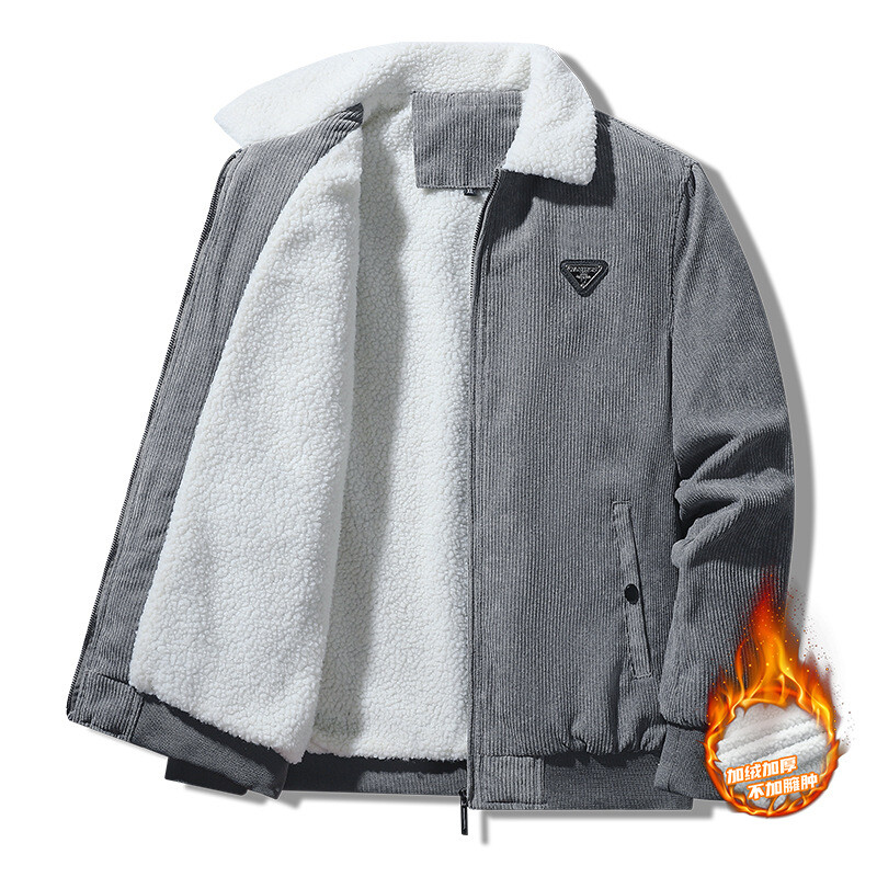 Nove zimske muške jakne od samta Parke Topli kaputi od flisa Muška vanjska odjeća Ležerni zimski kaputi Kvalitetne muške ležerne jakne Veličina 4