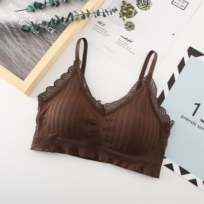 Uus Douyini pitsiline rinnahoidja rinnahoidja ülaosa reguleerimisvöö ilus seljarihma aluspesu, paks polsterdatud rinnahoidja tüdrukutele