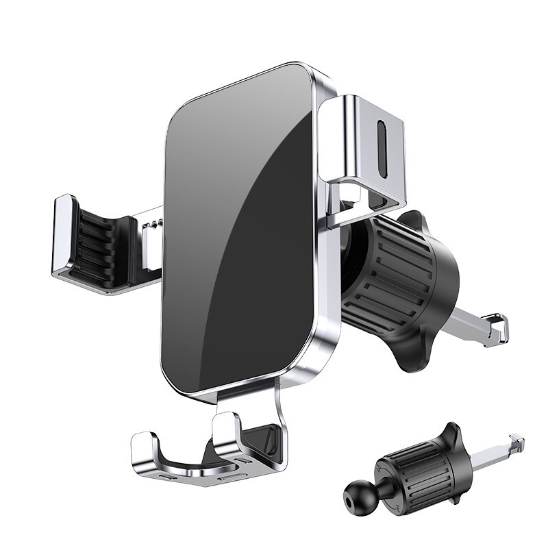 Suport pentru mașină pentru telefon mobil. Ieșire de aer. Cârlig pentru telefon mobil în spirală. Suport pentru navigație pentru mașină. Suport pentru telefon mobil cu gravitate specială