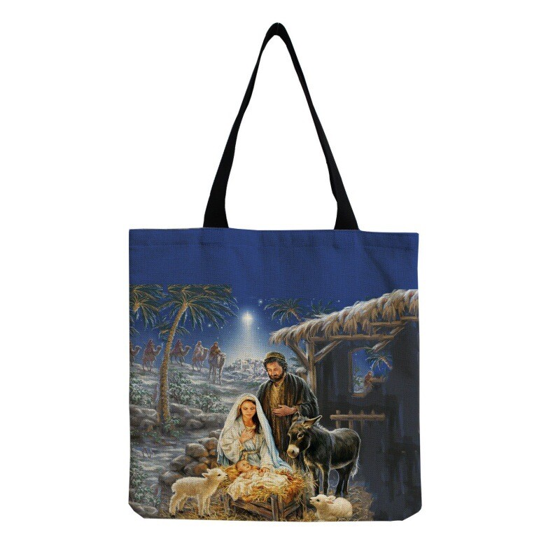 Ležerna književna torba za rame s printom majke i kćeri Klasična internetska torba za slavne osobe Personalizirana modna torba sve u jednom