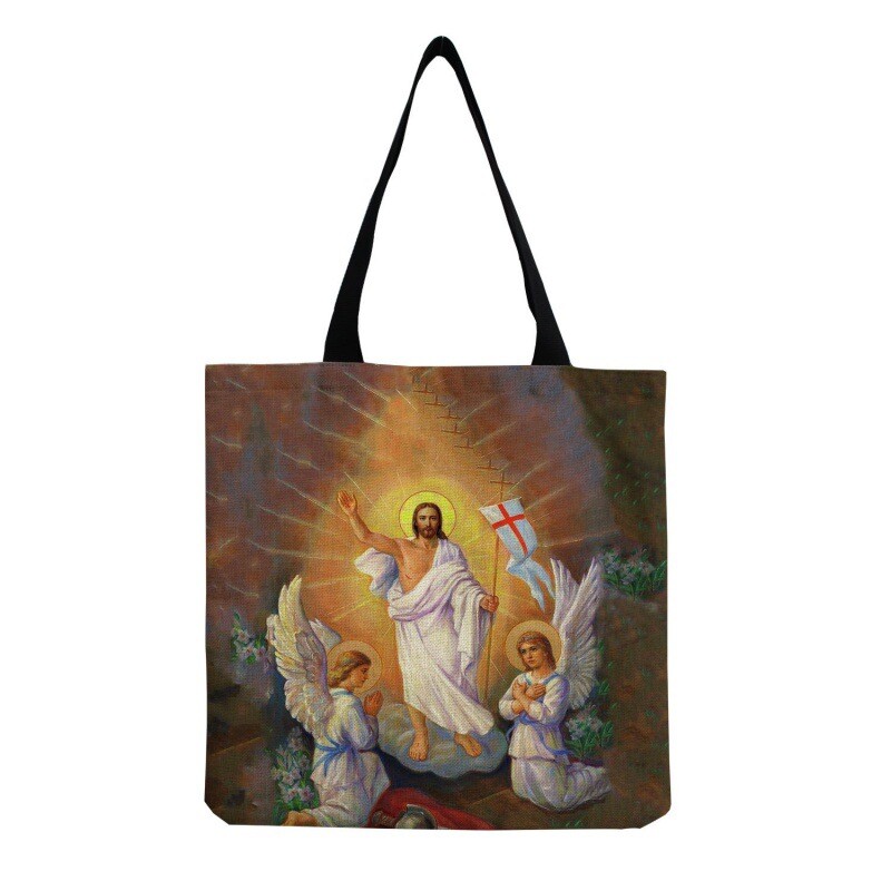 Ležerna književna torba za rame s printom majke i kćeri Klasična internetska torba za slavne osobe Personalizirana modna torba sve u jednom