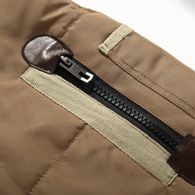 Punjač Muška bunda od umjetnog krzna Ležerna muška krznena kapuljača Zimska jakna otporna na vjetar Debela zimska robna marka Vanjska odjeća Muške parke