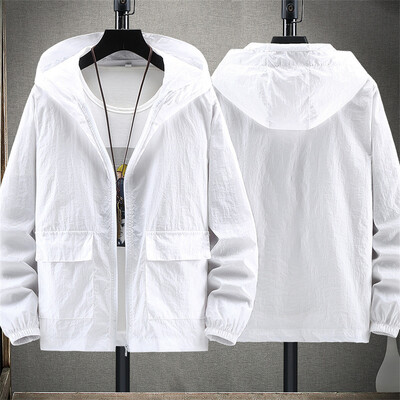Nova ljetna 2024. za parove, tanka, lagana jakna s kapuljačom, muška odjeća otporna na sunce, ribolov, lov, brzosušeća odjeća