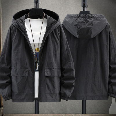 Nova ljetna 2024. za parove, tanka, lagana jakna s kapuljačom, muška odjeća otporna na sunce, ribolov, lov, brzosušeća odjeća