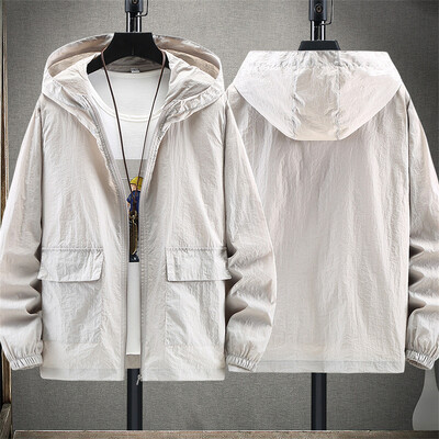 Nova ljetna 2024. za parove, tanka, lagana jakna s kapuljačom, muška odjeća otporna na sunce, ribolov, lov, brzosušeća odjeća