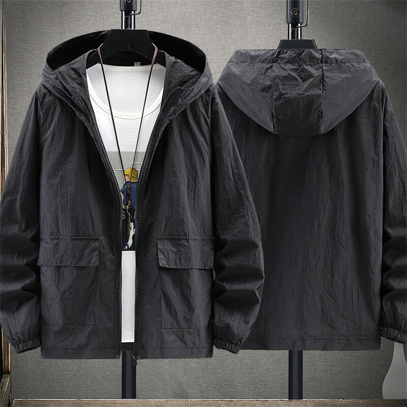 Nova ljetna 2024. za parove, tanka, lagana jakna s kapuljačom, muška odjeća otporna na sunce, ribolov, lov, brzosušeća odjeća