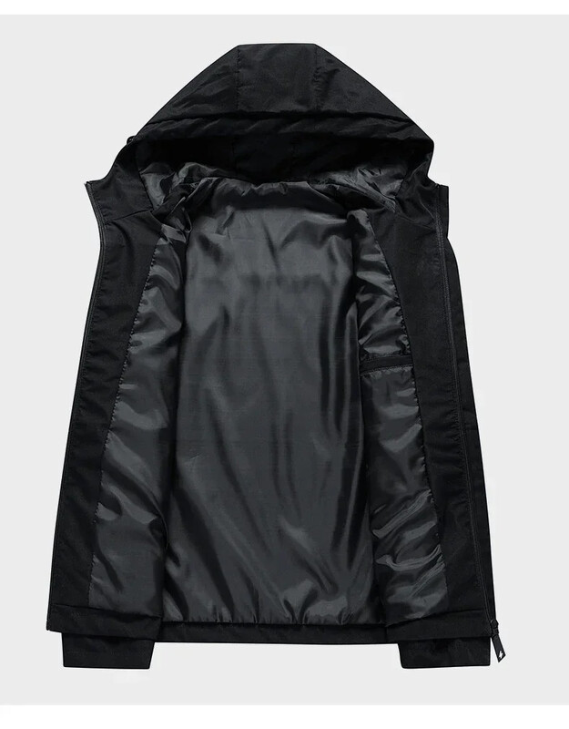 Meeste kapuutsiga jakk Tuulejope Mood Meeste Bomber Jope Tänavarõivad Mantel Harajuku Meeste riided Suur suurus 5XL Mantlid