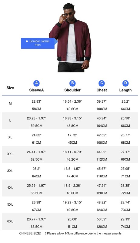 Proljeće jesen Muška bomber jakna Ležerna lagana jakna za muškarce Sportska vjetrovka Kaput s patentnim zatvaračem i džepovima Odjeća