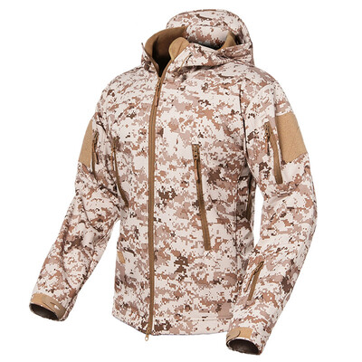 Odjeća brenda ESDY Jesenska muška maskirna jakna od flisa na otvorenom Taktička odjeća Multicam muške kamuflažne vjetrovke