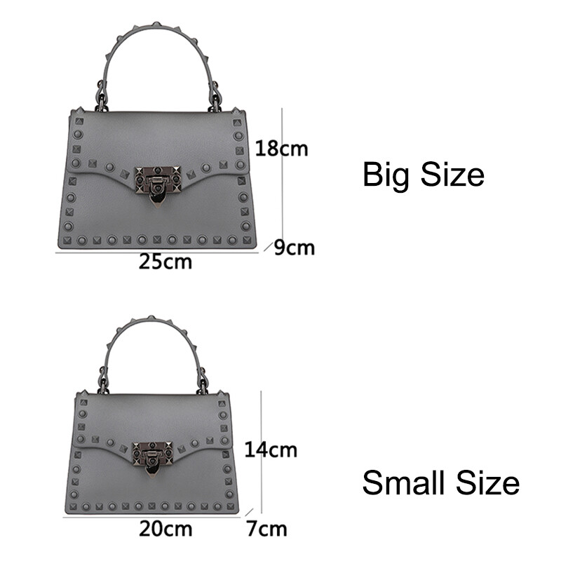 Дамски чанти с нитове Модни закопчалки Crossbody през рамо Bolsos Женски клъч Messenger чанти Портмонета Дамска квадратна чанта за мобилен телефон