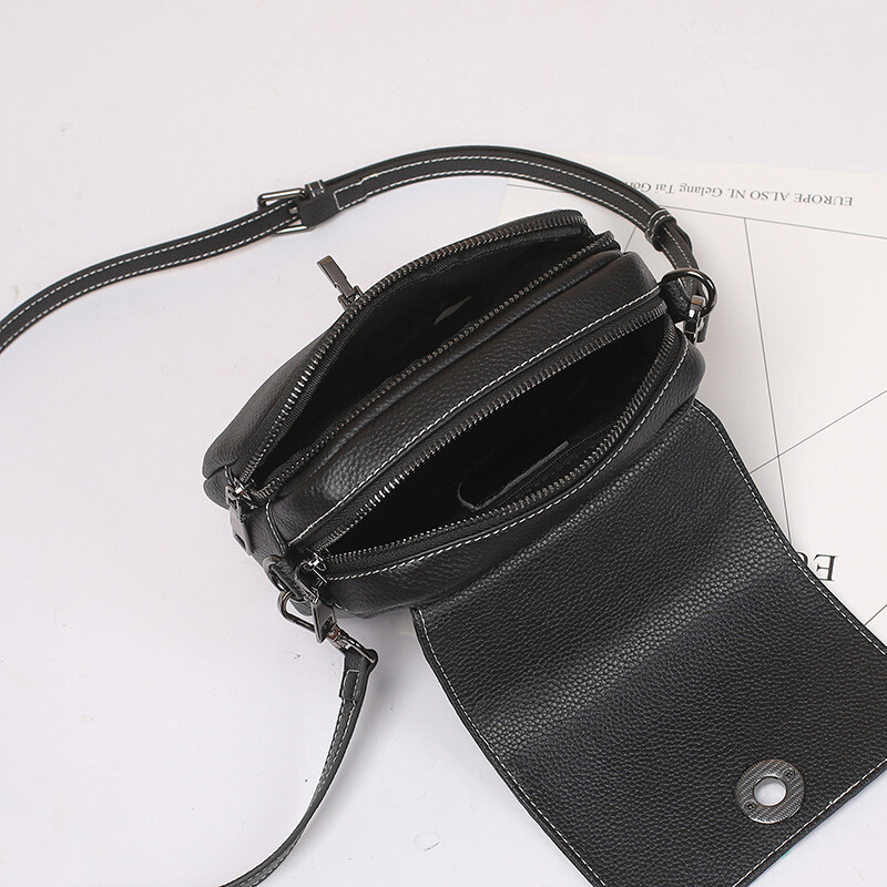 100% prava kravlja koža, 2 remena, torba s preklopom sa zmijskim uzorkom, ženska torba na rame od prave kože, torba preko tijela, T050