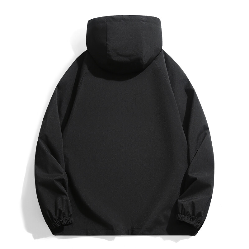 BoJsd 2024 jesen zima nove muške vanjske jakne otporne na vjetar jednoslojna jednobojna radna odjeća tanki planinarski kaput za par