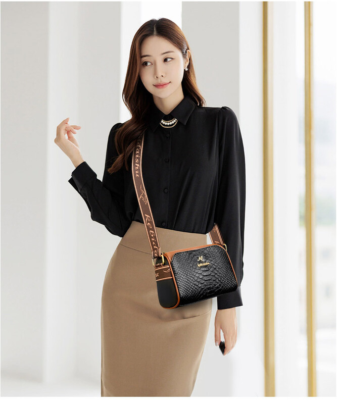 Ženska mala torba, nova jesen 2024. u trendu i višenamjenska sredovječna mamina torba od meke kožne teksture, torba na jedno rame preko ramena