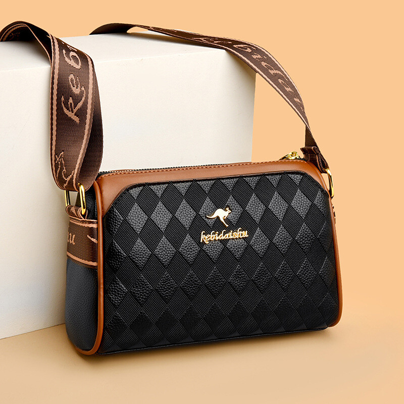 Ženska mala torba, nova jesen 2024. u trendu i višenamjenska sredovječna mamina torba od meke kožne teksture, torba na jedno rame preko ramena