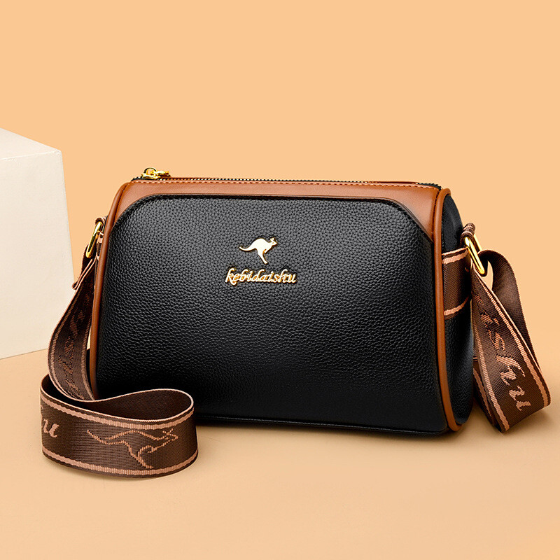 Ženska mala torba, nova jesen 2024. u trendu i višenamjenska sredovječna mamina torba od meke kožne teksture, torba na jedno rame preko ramena