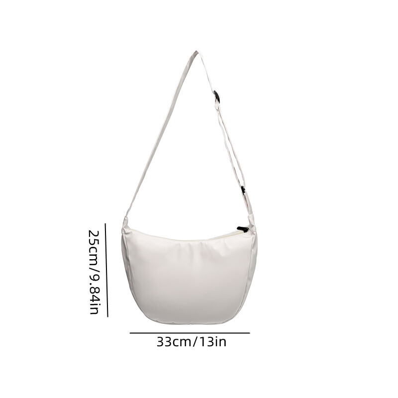XOKY suvine suure mahutavusega vabaaja nailonist naiste õlakott Korea stiilis Hobos kott noorte Crossbody õlakott 1009