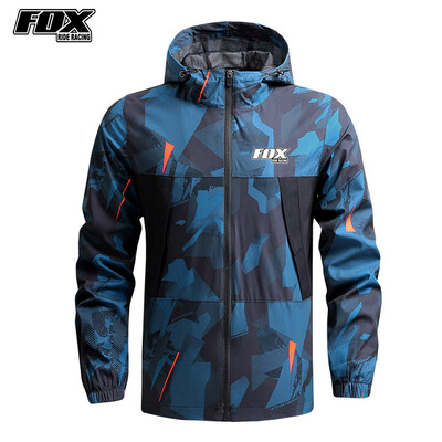FOX RIDE RACING Motocikl MTB odjeća otporna na vjetar Muška biciklistička jakna Cestovna brdska biciklistička vjetrovka Chaqueta Invierno Ciclismo