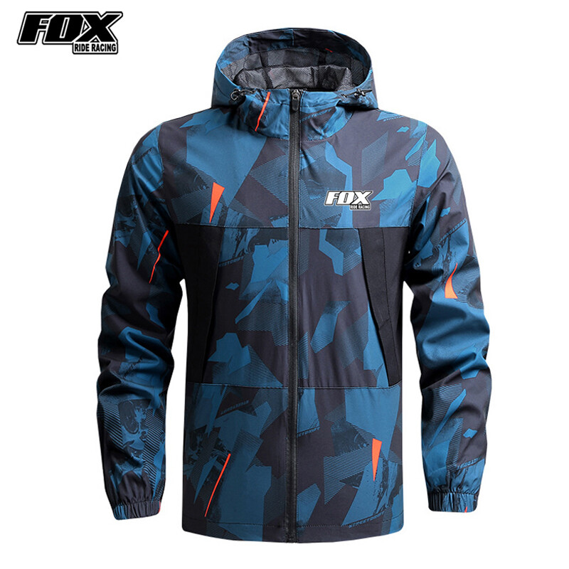 FOX RIDE RACING Motocikl MTB odjeća otporna na vjetar Muška biciklistička jakna Cestovna brdska biciklistička vjetrovka Chaqueta Invierno Ciclismo