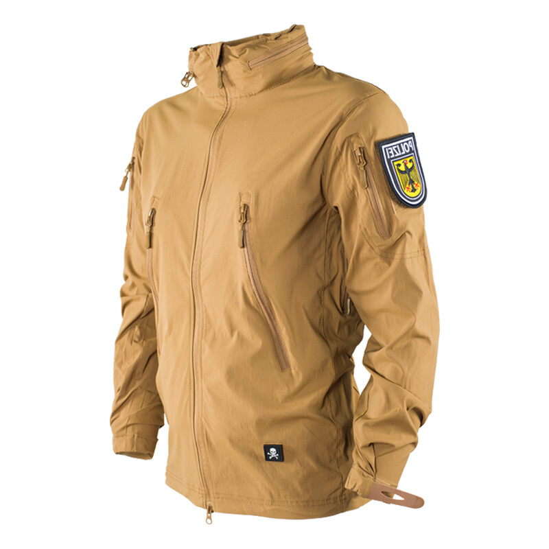 MEGE Muške jakne za planinarenje na otvorenom Vojni taktički kaput Vodootporna vjetrovka s kapuljačom za obuku Vojska prozračna najlonska lagana