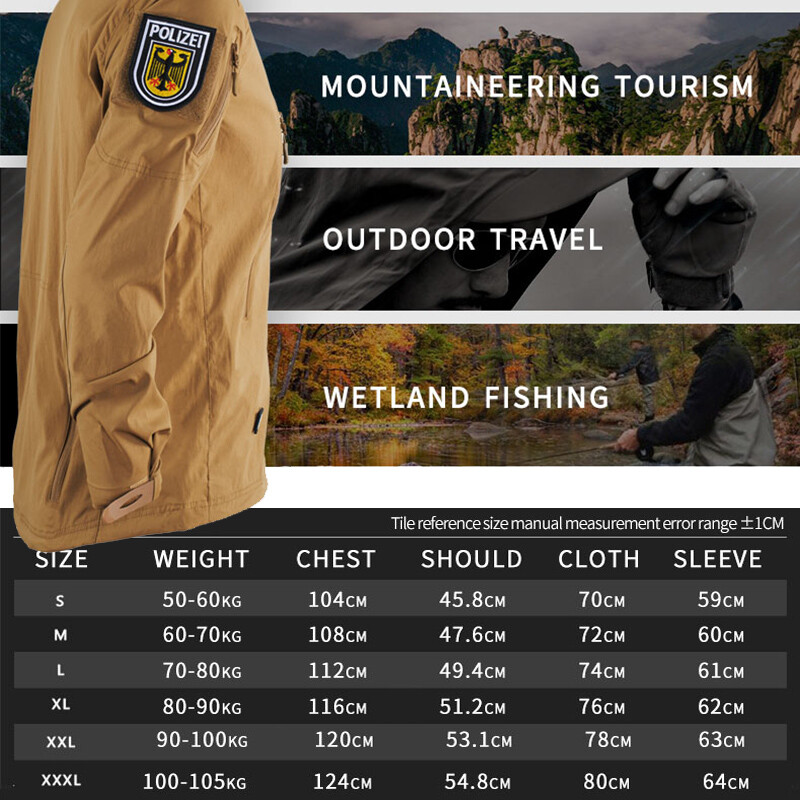MEGE Muške jakne za planinarenje na otvorenom Vojni taktički kaput Vodootporna vjetrovka s kapuljačom za obuku Vojska prozračna najlonska lagana